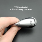 TANDRIVE Tesla Model X Silikon Anahtar Tutucu-Silver