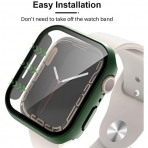 TAURI Apple Watch 9 Ekran Koruyucu (45mm)-Green