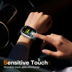 TAURI Apple Watch Ultra 3 49mm Bumper Klf-Clear