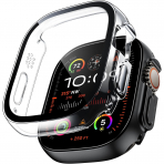 TAURI Apple Watch Ultra 3 49mm Bumper Klf-Black Clear
