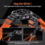 TAURI Galaxy Watch Ultra 47mm Kay-Orange