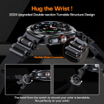 TAURI Galaxy Watch Ultra 47mm Kay-Black