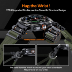 TAURI Galaxy Watch Ultra 47mm Kay-Army Green