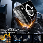TAURI Google Pixel 11 Uyumlu Manyetik �effaf K�l�f-Clear