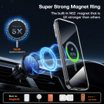 TAURI Google Pixel 11 Uyumlu Manyetik �effaf K�l�f-Clear
