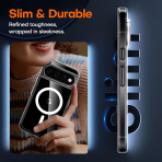 TAURI Google Pixel 11 Uyumlu Manyetik �effaf K�l�f-Clear