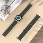 THWALK Apple Watch Ultra 2. Nesil Kay (49mm)-Ash Green