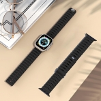 THWALK Apple Watch Ultra 2. Nesil Kay (49mm)-Black