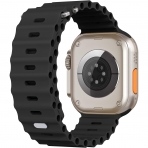 THWALK Apple Watch Ultra 2. Nesil Kay (49mm)-Black