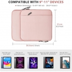 TMOVO Cepli Tablet antas (9-11 in)-Pink