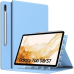 TMOVO Manyetik Samsung Galaxy Tab S8 Klf (11 in)-Light Blue