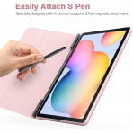TMOVO Manyetik Galaxy Tab S6 Lite Klf (10.4 in)-Light Pink