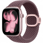 TOCOL �rg�l� Manyetik Esnek Apple Watch Kordonu-Purple Fog