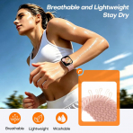 TOCOL �rg�l� Manyetik Esnek Apple Watch Kordonu-Pink
