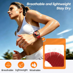 TOCOL �rg�l� Manyetik Esnek Apple Watch Kordonu-Red