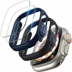 TOCOL Apple Watch Ultra 49mm Bumper Klf-Black Blue