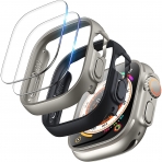 TOCOL Apple Watch Ultra 49mm Bumper Klf-Black Golden