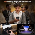 TOCOL Google Pixel 11 Cam Ekran Koruyucu (2 Adet)-Privacy