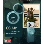 TORRAS Apple IPhone 17 Pro O3 Air Standl� K�l�f-Misty Fjord