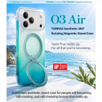 TORRAS Apple IPhone 17 Pro O3 Air Standl� K�l�f-Sea Blue