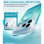 TORRAS Apple IPhone 17 Pro O3 Air Standl� K�l�f-Sea Blue