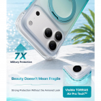 TORRAS Apple IPhone 17 Pro O3 Air Standl� K�l�f-Sea Blue