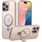 TORRAS Apple iPhone 16 Pro Max Ostand Klf-Desert Titanium 