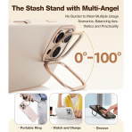 TORRAS Apple iPhone 16 Pro Max Love Standl Klf-Desert Gold