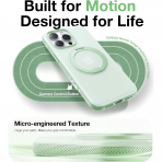 TORRAS Apple iPhone 16 Ostand Fitness Klf-Mint Green 