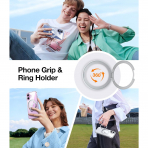 TORRAS Apple iPhone 16 Plus Ostand Spin Klf-Clear