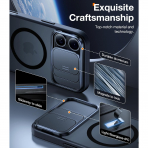 TORRAS Apple iPhone 16 Pro Max Kamera Koruyuculu Klf 