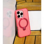 TORRAS Apple iPhone 16 Pro Ostand Spin Klf-Red