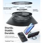 TORRAS Apple iPhone 17 Ostand Fitness Klf-Obsidian Black