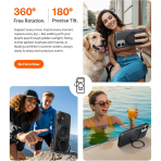 TORRAS Apple iPhone 17 Ostand Fitness Klf-Obsidian Black