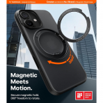 TORRAS Apple iPhone 17 Ostand Fitness Klf-Obsidian Black