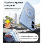 TORRAS Apple iPhone 17 Ostand Fitness Klf-Crystal Clear