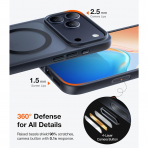 TORRAS Apple iPhone 17 Pro Max Manyetik K�l�f-Black