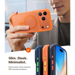 TORRAS Apple iPhone 17 Pro Max Manyetik K�l�f-Orange