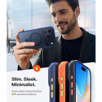 TORRAS Apple iPhone 17 Pro Max Manyetik K�l�f-Blue