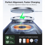 TORRAS Apple iPhone 17 Pro Max Manyetik K�l�f-Blue