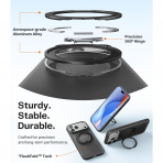 TORRAS Apple iPhone 17 Pro Max Ostand Fitness Klf-Obsidian Black