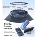 TORRAS Apple iPhone 17 Pro Max Ostand Fitness Klf-Deep Blue