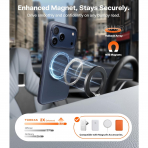 TORRAS Apple iPhone 17 Pro Max Ostand Fitness Klf-Deep Blue