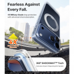 TORRAS Apple iPhone 17 Pro Max Ostand Fitness Klf-Crystal Clear