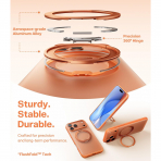 TORRAS Apple iPhone 17 Pro Max Ostand Fitness Klf-Cosmic Orange