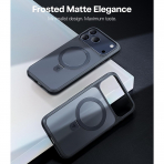 TORRAS Apple iPhone 17 Pro Ostand Klf-Black