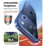 TORRAS Apple iPhone 17 Pro Max �effaf K�l�f-Clear Blue