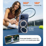 TORRAS Apple iPhone 17 Pro Ostand Fitness Klf-Crystal Clear