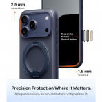 TORRAS Apple iPhone 17 Pro Ostand Fitness Klf-Deep Blue