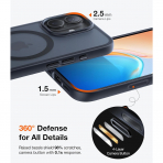 TORRAS Apple iPhone 17 Klf-Matte Black